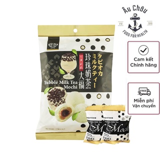 Bánh mochi Đài Loan kem lạnh Royal Family vị trà sữa trân châu dẻo ngon ít calo 120g 9 bánh