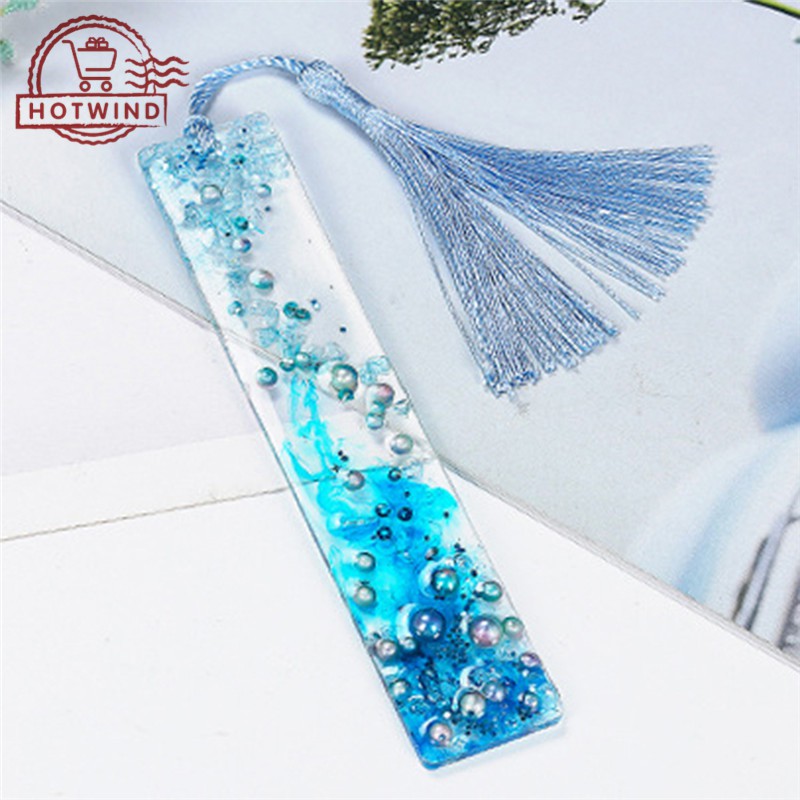 Khuôn silicon trong suốt làm thẻ đánh dấu sách tiện dụng