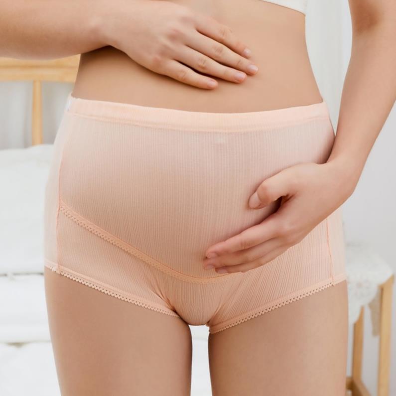 ￼Quần lót bầu cạp cao nâng đỡ bụng bầu,đáy quần kháng khuẩn. quần lót QL29021 đơn giản dễ mặc hàng đẹp