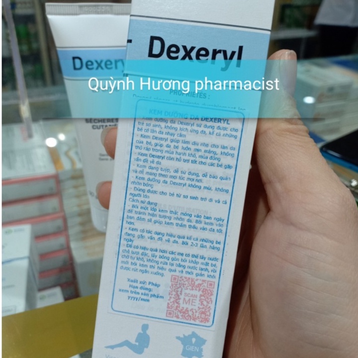 Kem dưỡng ẩm DEXERYL 50G giúp làm mềm da.