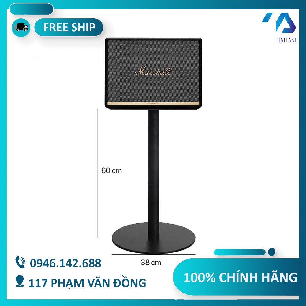 Chân loa Marshall stanmore 2 và woburn 2 - Thiết kế phòng khách tinh tế và triệt tiêu sóng đứng giảm ù không gian phòng