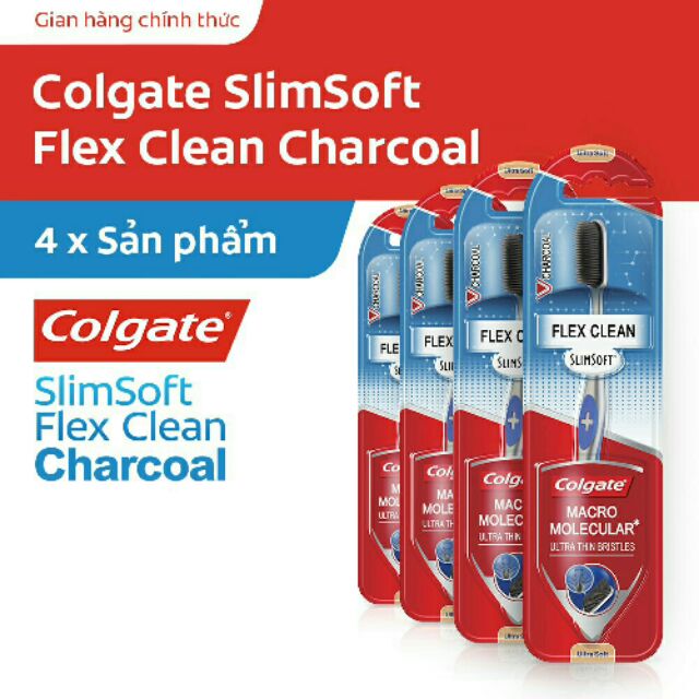 Com bo 4 bàn chải FLEX CLEAN
