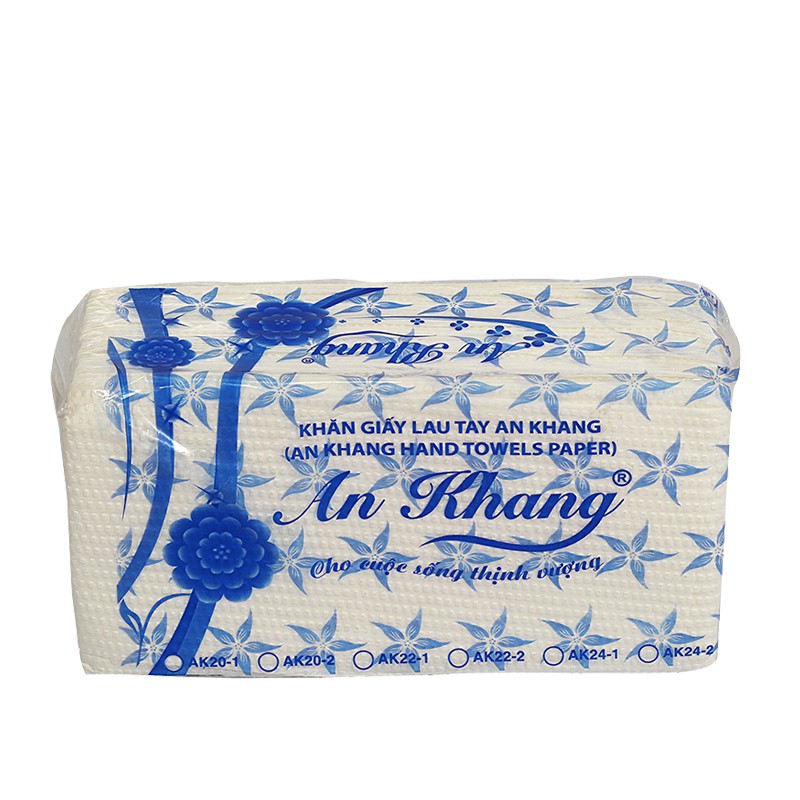 Khăn giấy rút/Khăn giấy lau tay An Khang 20cm