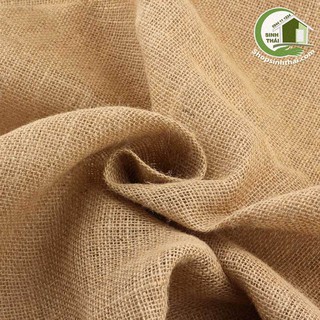 1 mét vải bố thô khổ 1,2m - vải làm túi xách, phông nền chụp hình ảnh, trang trí [ 1m x khổ 1,2m ]