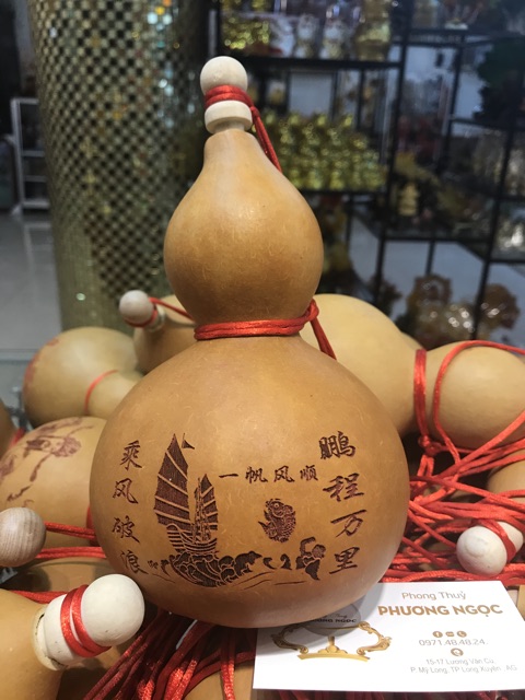 Hồ lô khô phong thủy cắt nắp ( 15-20 cm) | BigBuy360 - bigbuy360.vn