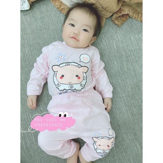 Bộ catter cài vai cho bé sơ sinh