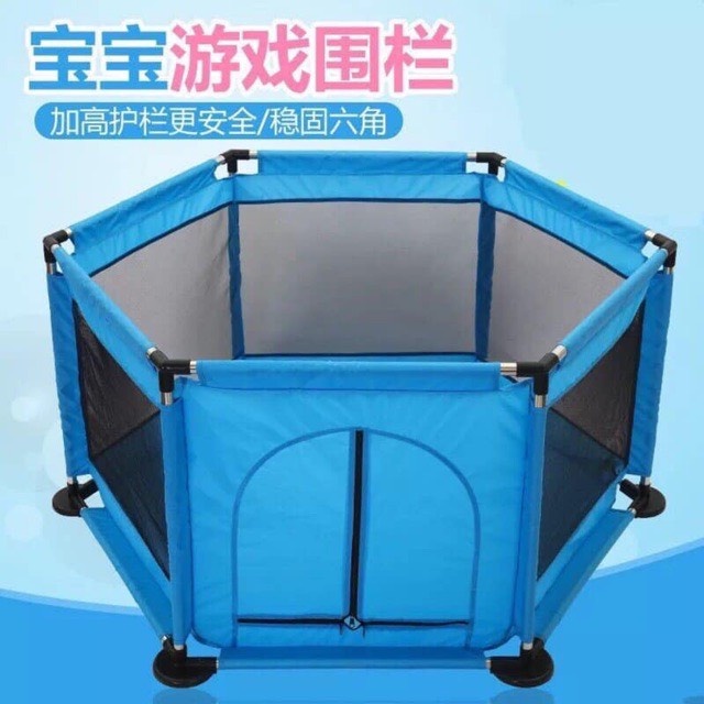 Nhà bóng lục giác cho bé ,quây bóng lều chơi bóng của bé khung inox
