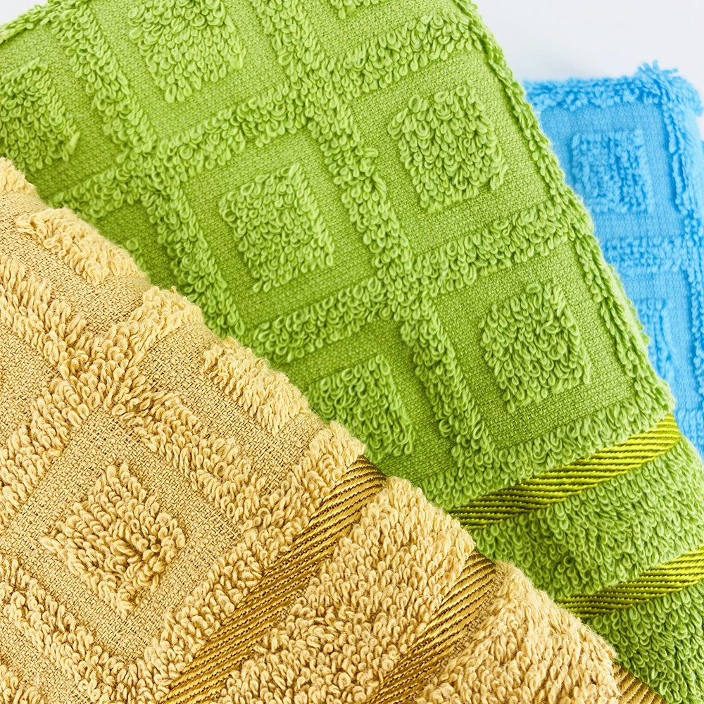 Khăn Tay Cotton Cao Câp Thiện Phú 28x42cm, Khăn Đa Năng S344 Bông Sợi Tự Nhiên Thấm Nước Tốt