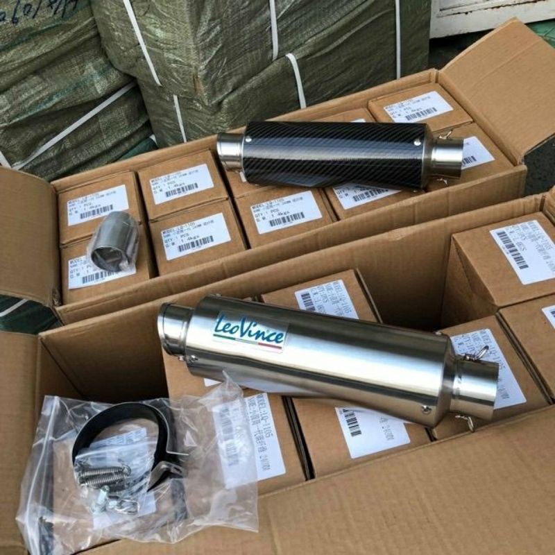 Pô Leovince Cacbon, Leovince Bạc, leovince