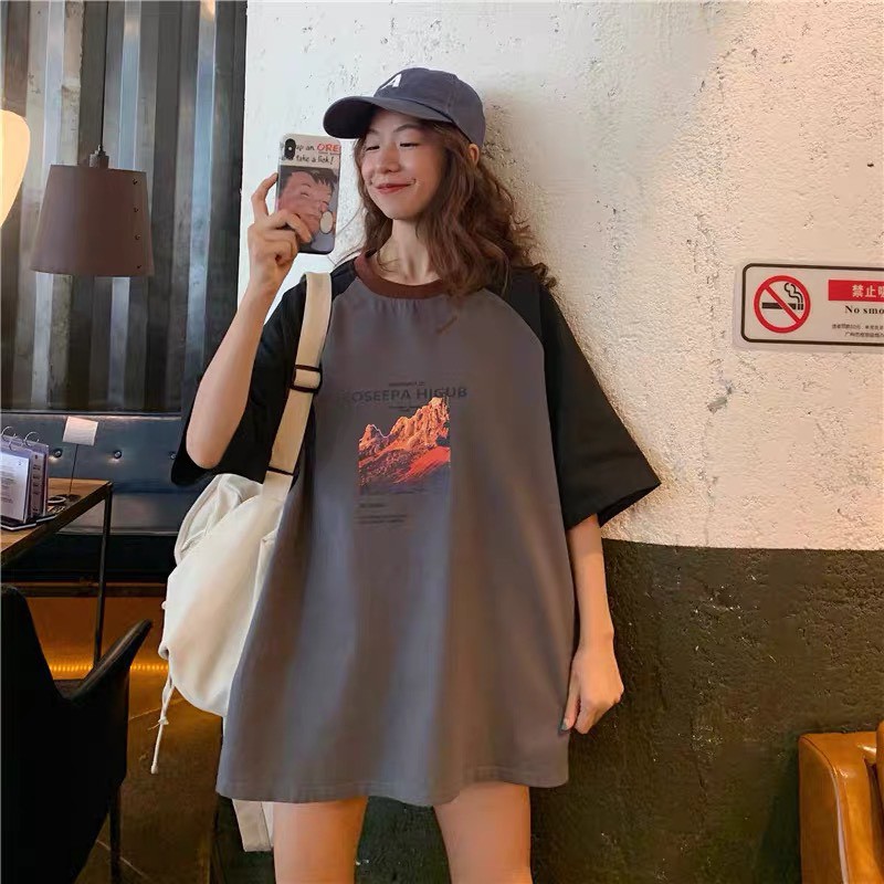 Áo thun nam nữ unisex tay lỡ HOT NHẤT - tay raplang oversize cotton mịn đẹp