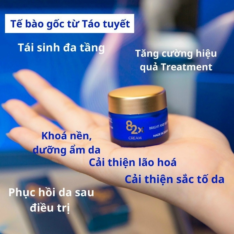 Set dưỡng da 82x tế bào gốc táo tuyết ( hàng cty)