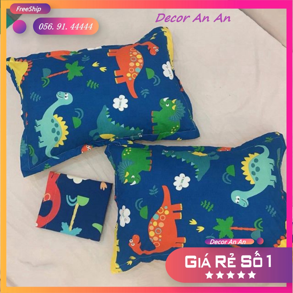 Vỏ gối nằm cotton poly_vỏ gối đẹp,dễ thương_hàng không kèm ruột_ kích thước 45x65(SẢN PHẨM GỒM 1 CHẾC) | BigBuy360 - bigbuy360.vn