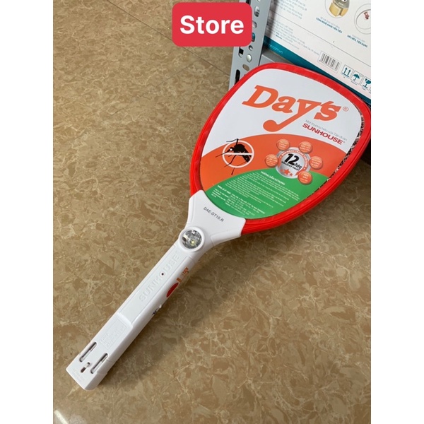 Vợt muỗi sunhouse DAE-DT10.R Hàng Chính Hãng Sunhouse
