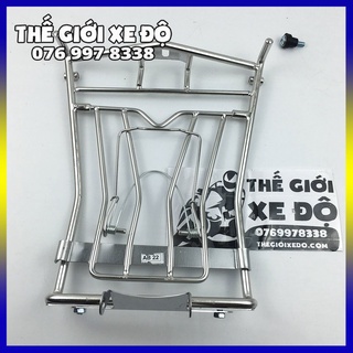 Gác baga ab 160 125 cc 2023 inox - baga móc yên xe air blade