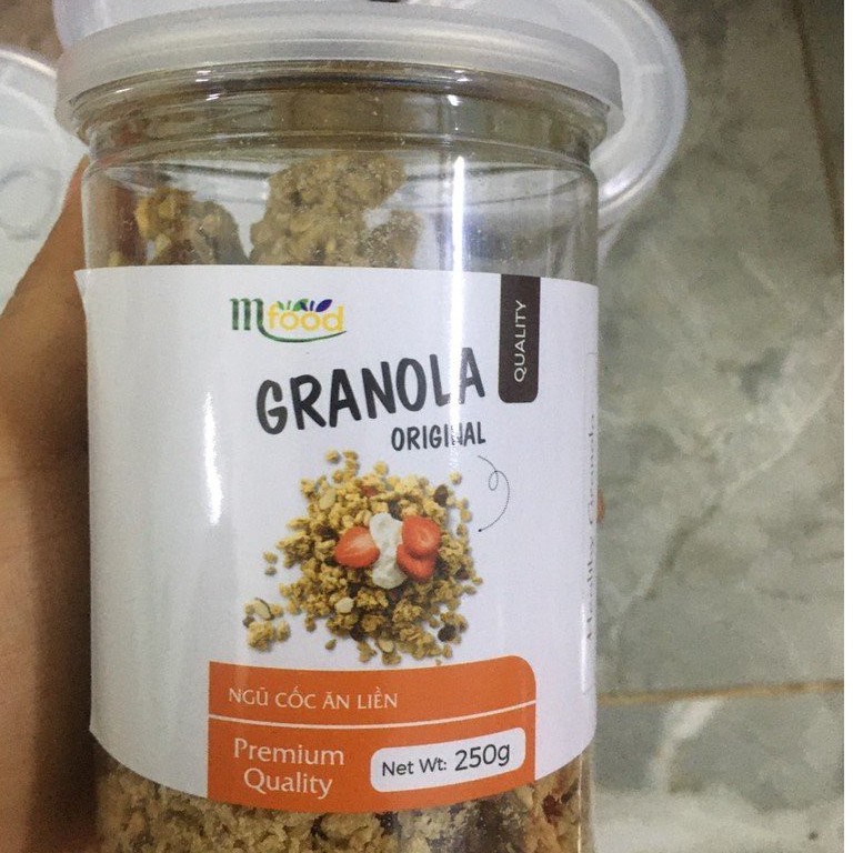 Ngũ Cốc Granola Hũ 250g Thương Hiệu Mfood