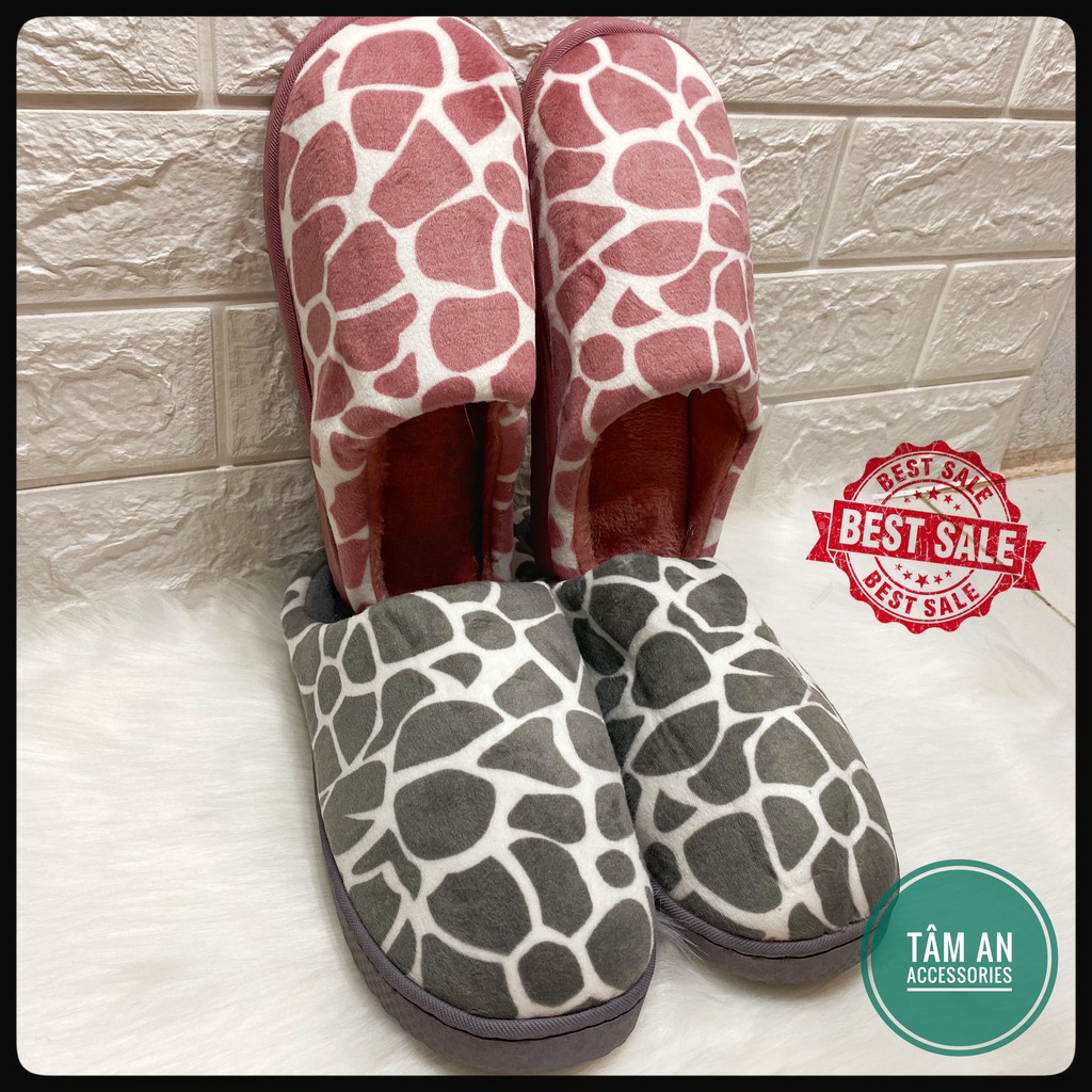 SỈ LẺ Toàn Quốc 🔥 Dép bông lót nỉ Cao Cấp NAM/NỮ - Chất siêu dày, ấm, êm - Chống trơn trượt, lịch sự, tiện dụng | BigBuy360 - bigbuy360.vn