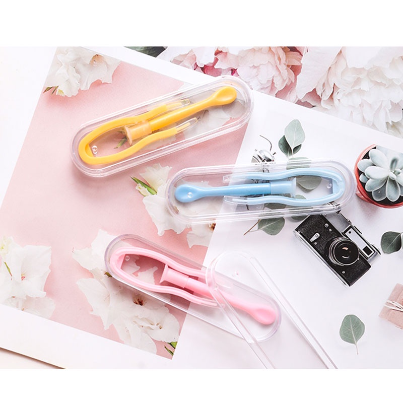 [Hàng mới về] Set hộp đựng kính áp tròng + nhíp + que tiện dụng