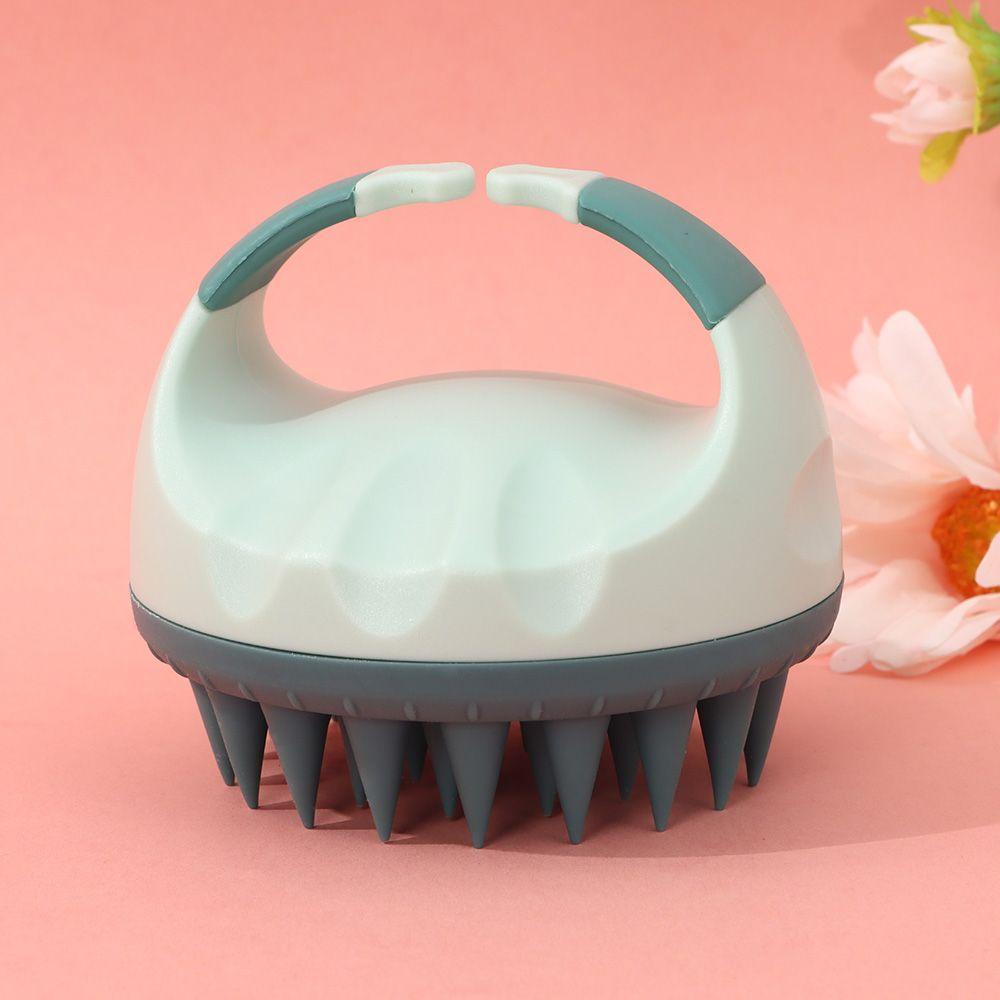 Bàn Chải Tắm Bằng Silicone Đầu Silicone Chống Gàu