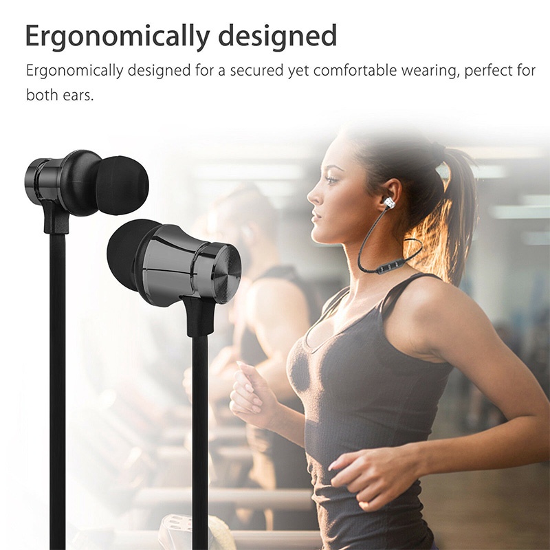 Tai nghe Tai nghe không dây thể thao XT11 Tai nghe âm thanh nổi thông minh có từ tính