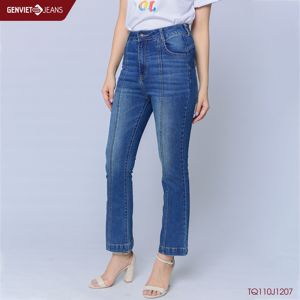 Quần dài jeans nữ TQ110J1207 GENVIET