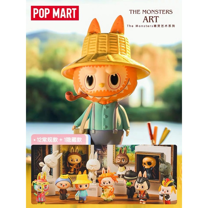 Búp Bê Labubu The Monsters Nghệ Thuật Popmart Dễ Thương