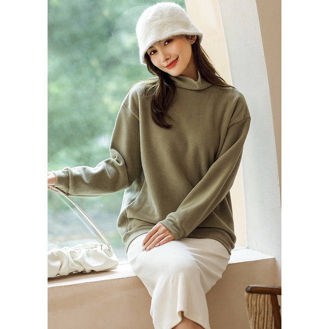 Áo nỉ dáng rộng êm mềm siêu ấm cho mùa đông- Bầu bí bon chen được Snugg Việt SNU2103 | BigBuy360 - bigbuy360.vn