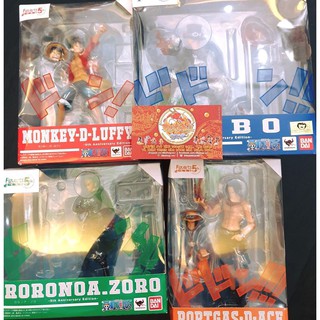 Mô hình One piece chính hãng - luffy, sabo, ace, sabo