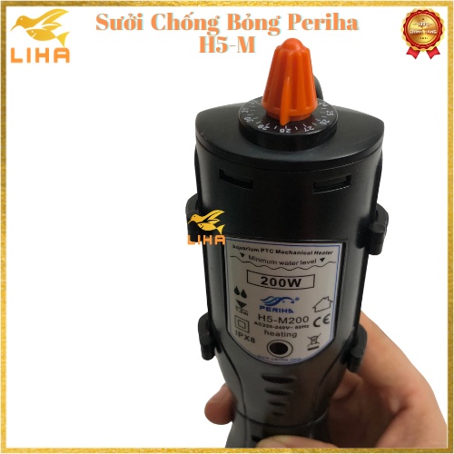 Sưởi Chống Bỏng Periha H5M 50W 100W 200W 300W - Sưởi Periha Cho Bể Cá