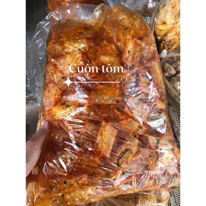 Bánh tráng cuộn tôm