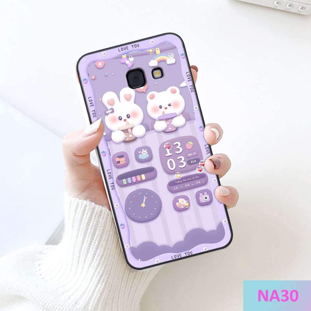 Ốp lưng Samsung A3 2017 / A5 2017 / A7 2017 in hình gấu cute,bò sữa 3D cute dễ thương bảo vệ điện thoại.