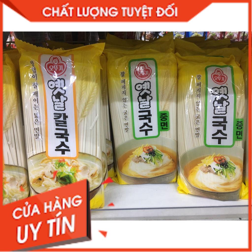 MÌ SỢI NHỎ OTTOGI HÀN QUỐC 900G DÙNG LÀM MỲ TRỘN, MỲ TƯƠNG ĐEN - 소면