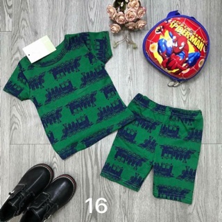 Combo bộ bò và quần kaki cho bé