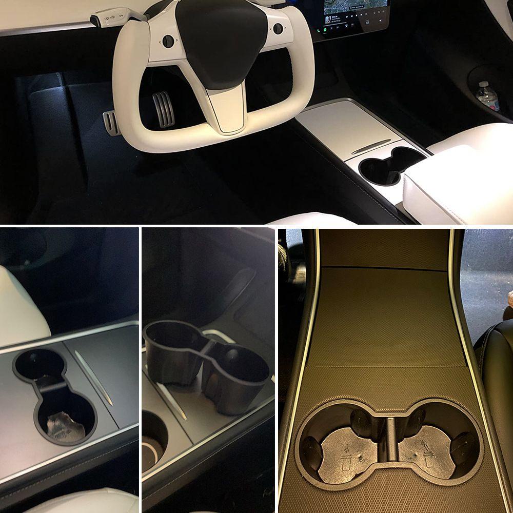 Giá Đỡ Cốc Nước Gắn Hộp Tỳ Tay Xe Hơi Tiện Dụng