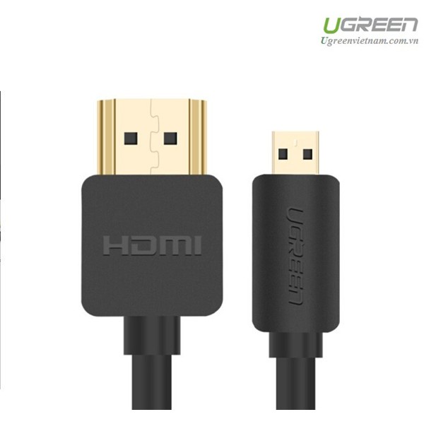 Cáp Micro HDMI to HDMI dài 3m chính hãng Ugreen 30104 cao cấp