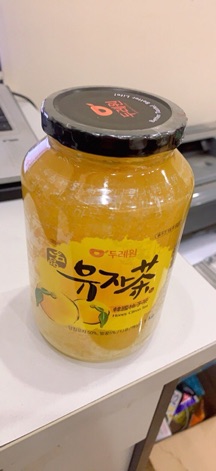 CHANH ĐÀO NGÂM MẬT ONG HÀN QUỐC (LỌ 1KG)