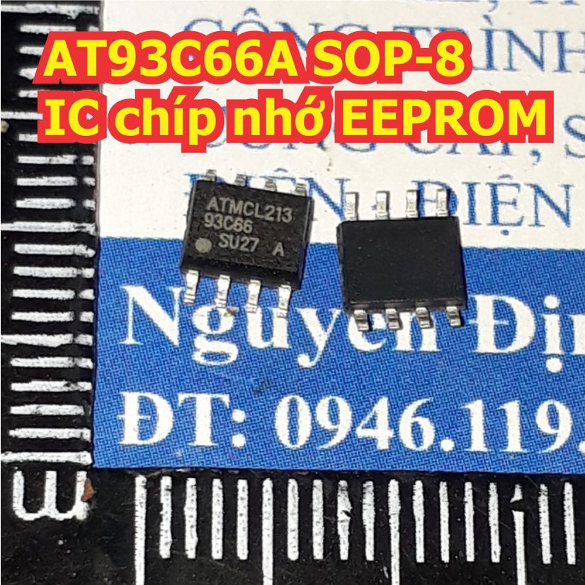 5 con AT93C66A SOP-8 IC chíp nhớ EEPROM kde2749