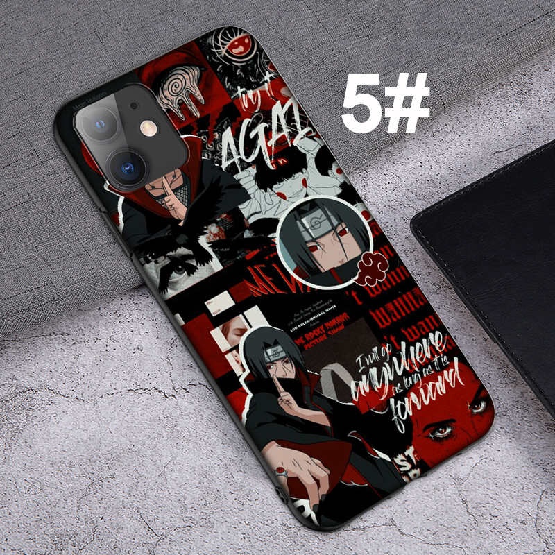 iPhone XR X Xs Max 7 8 6s 6 Plus 7+ 8+ 5 5s SE 2020 Casing Soft Case 95SF Uchiha Itachi Naruto mobile phone case