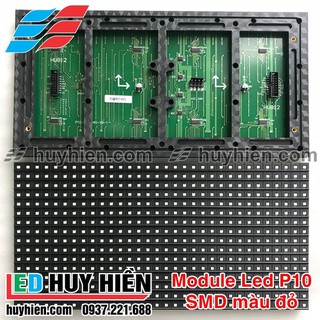 Module led P10 smd màu đỏ ( Led P10 smd màu đỏ) đủ phụ kiện