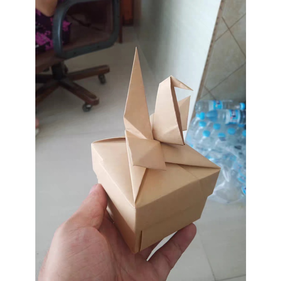 Giấy Kraft xi măng gói hàng A4 gói hàng quà vintage in ấn bao test mọi máy in 100 tờ