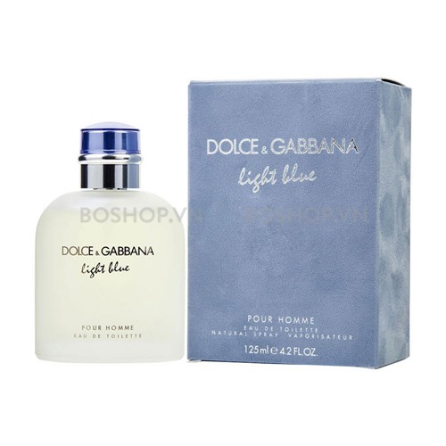 Nước Hoa Nam D&amp;G Light Blue 10ml (mẫu thử) - Phong cách: Tự tin , Lôi cuốn , Nam tính