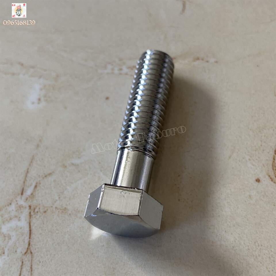 Ốc 8 li dài 32mm, xi bóng