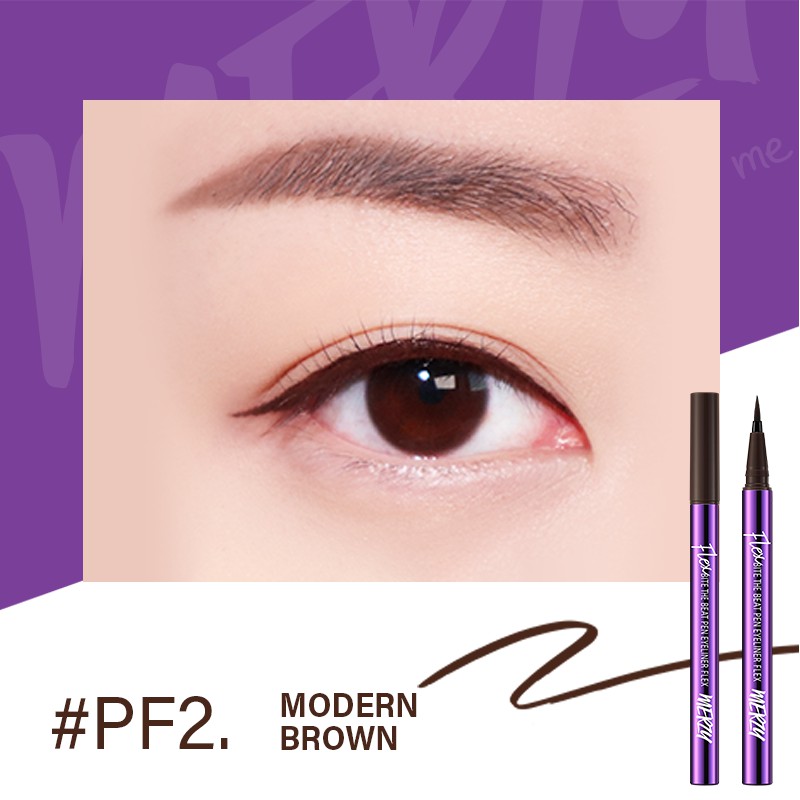 Bút kẻ mắt nước Merzy Bite The Beat Pen Eyeliner Flex 0.6g