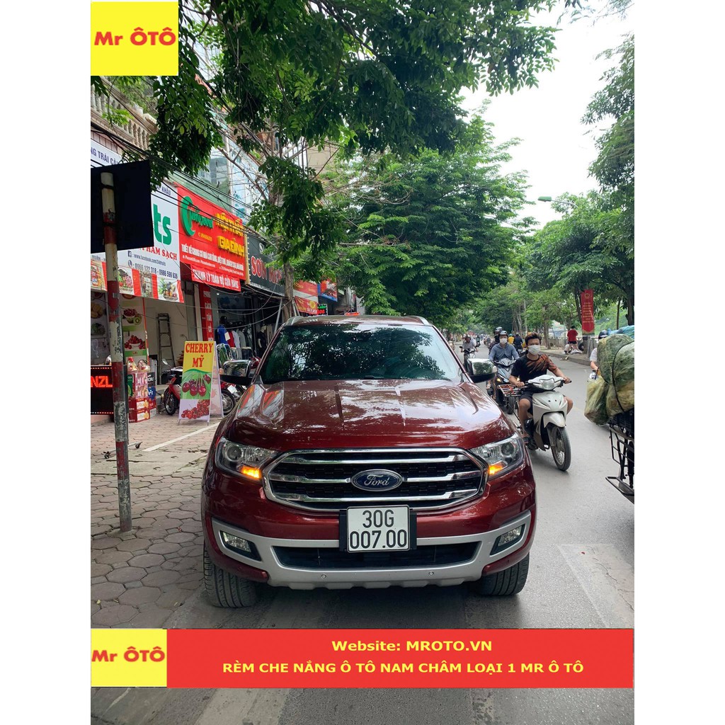 Rèm Che Nắng Xe Ford Everest 2016-2020 - Hàng Loại 1 Mr Ô Tô