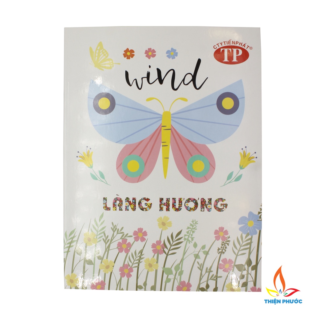 Tập học sinh 200 trang 4 ô ly Tiến Phát Làng Hương, tập dày chất lượng SUKADO