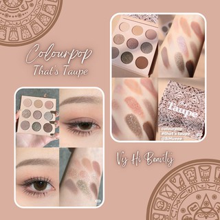 Bảng mắt Colourpop That's Taupe