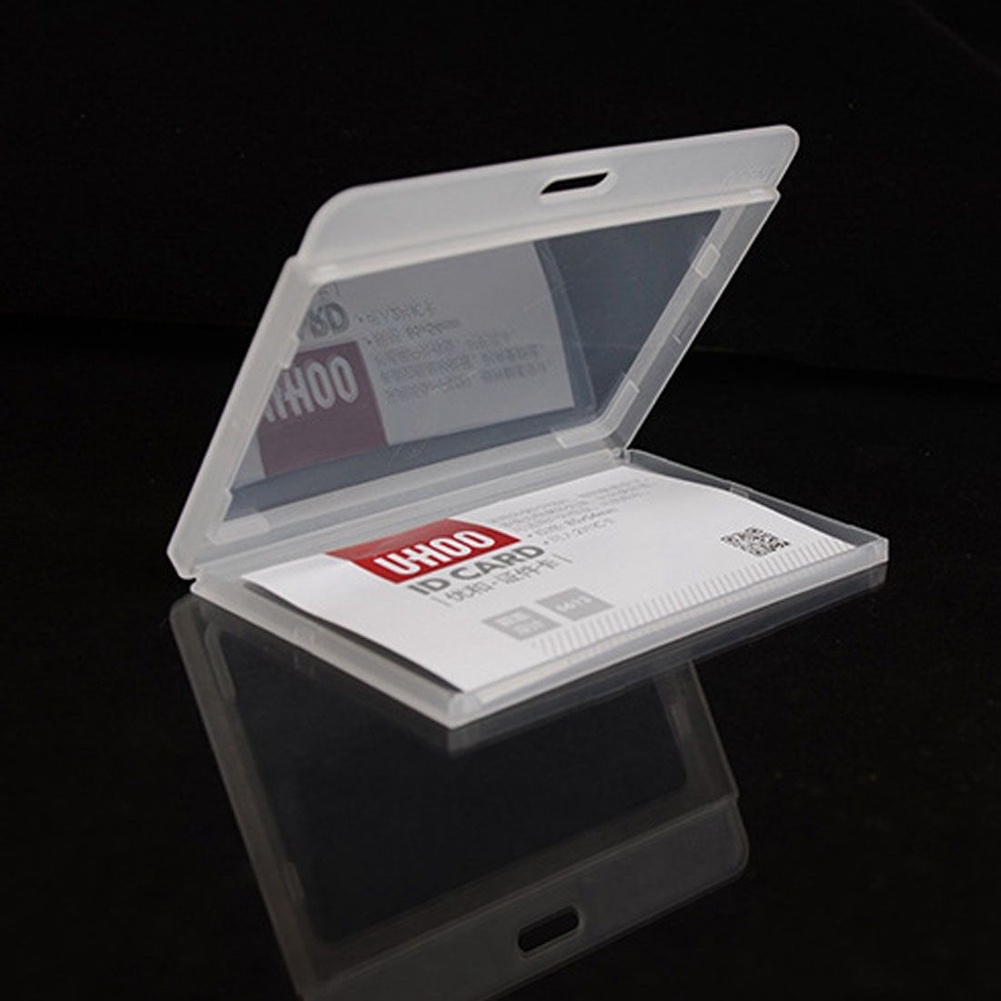 Thẻ ID Màu Trơn Đơn Giản Có Dây Đeo Chống Thấm Nước Tiện Lợi Dành Cho Học Sinh