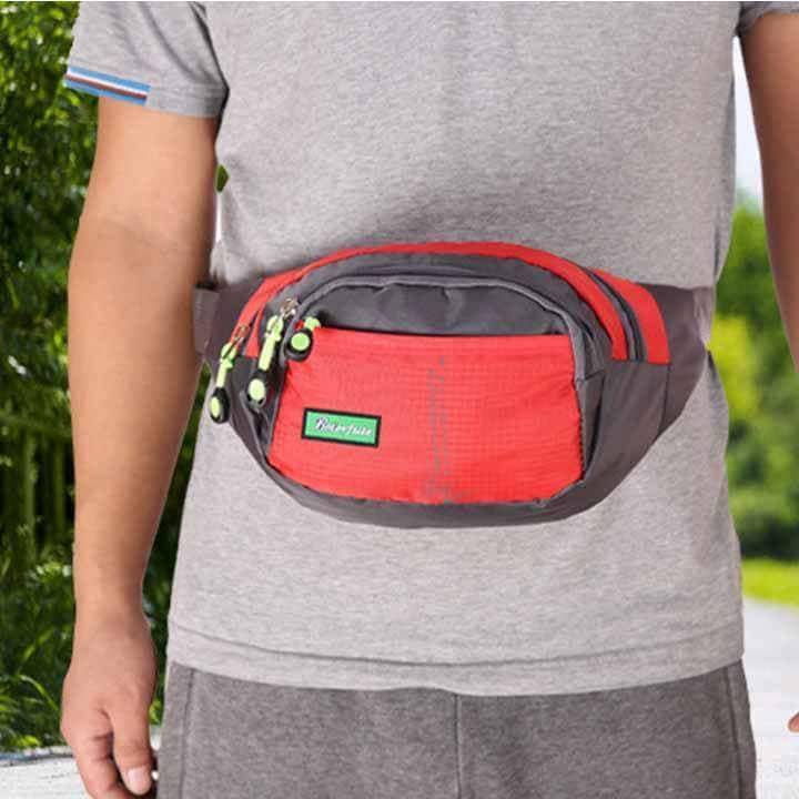 Túi đeo hông , Túi đeo bụng thể thao , ngang bụng, Túi bao tử màu đỏ | BigBuy360 - bigbuy360.vn
