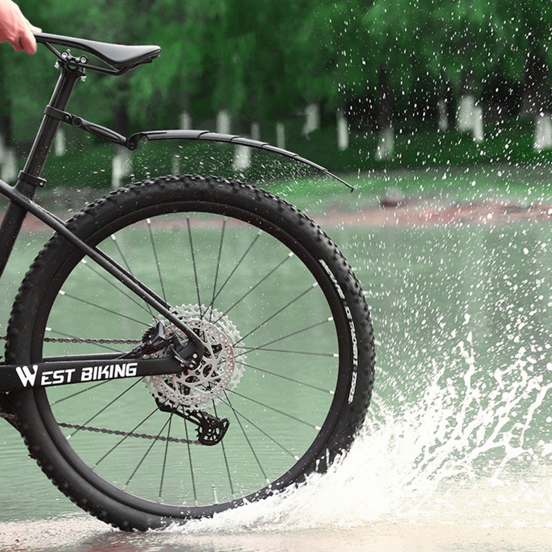QQ Bộ Dè Chắn Bùn Trước Và Sau Tùy Chỉnh Tiện Dụng Cho Xe Đạp MTB