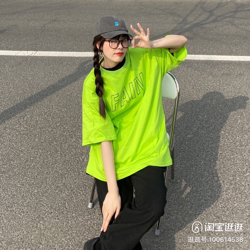 Áo phông studio1996 ,áo thun tay lỡ chất cotton in hình FAIN