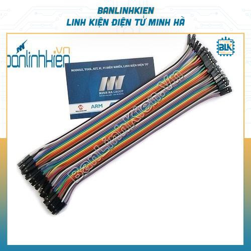 Dây Nhiều Màu 20CM Hai Đầu Cái Tệp 40 Sợi